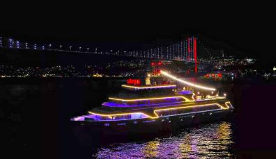 Discover Istanbul from the sea – €150 per hour for up to 11 people (minimum 2 hours)